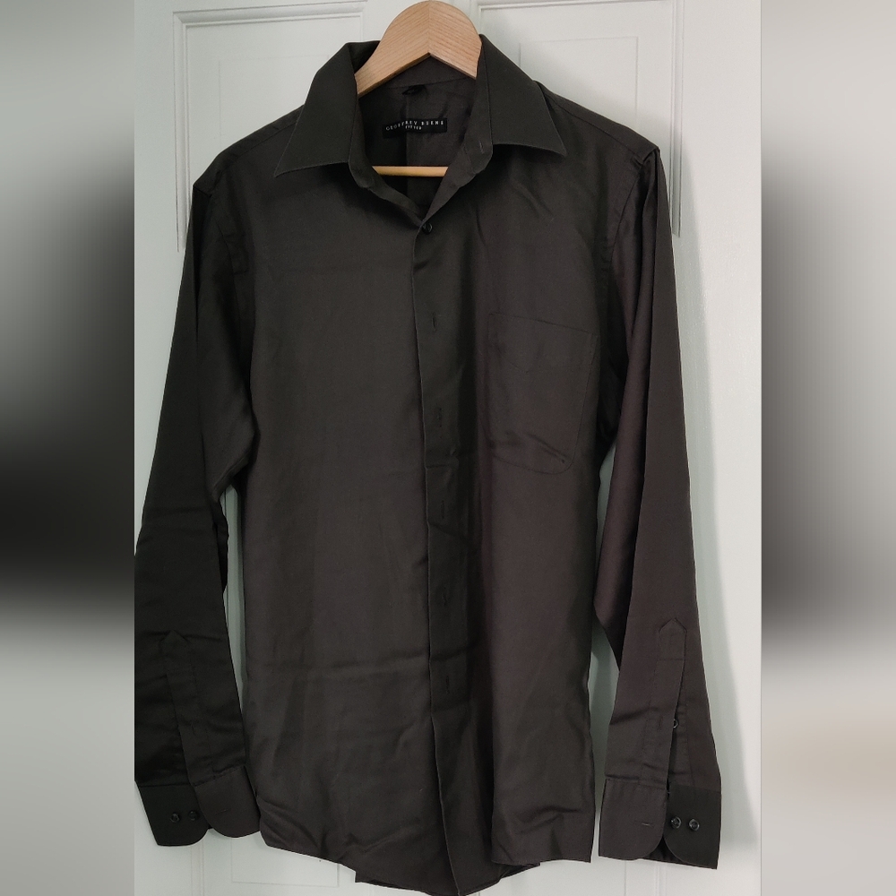 Brown ,shirt fitted large